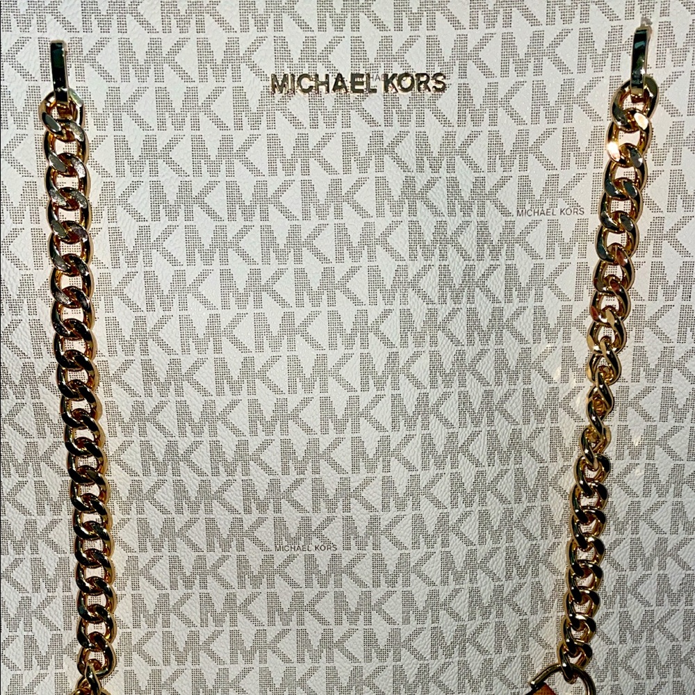 Michael Kors Ellis LG Tote Signature Vanilla